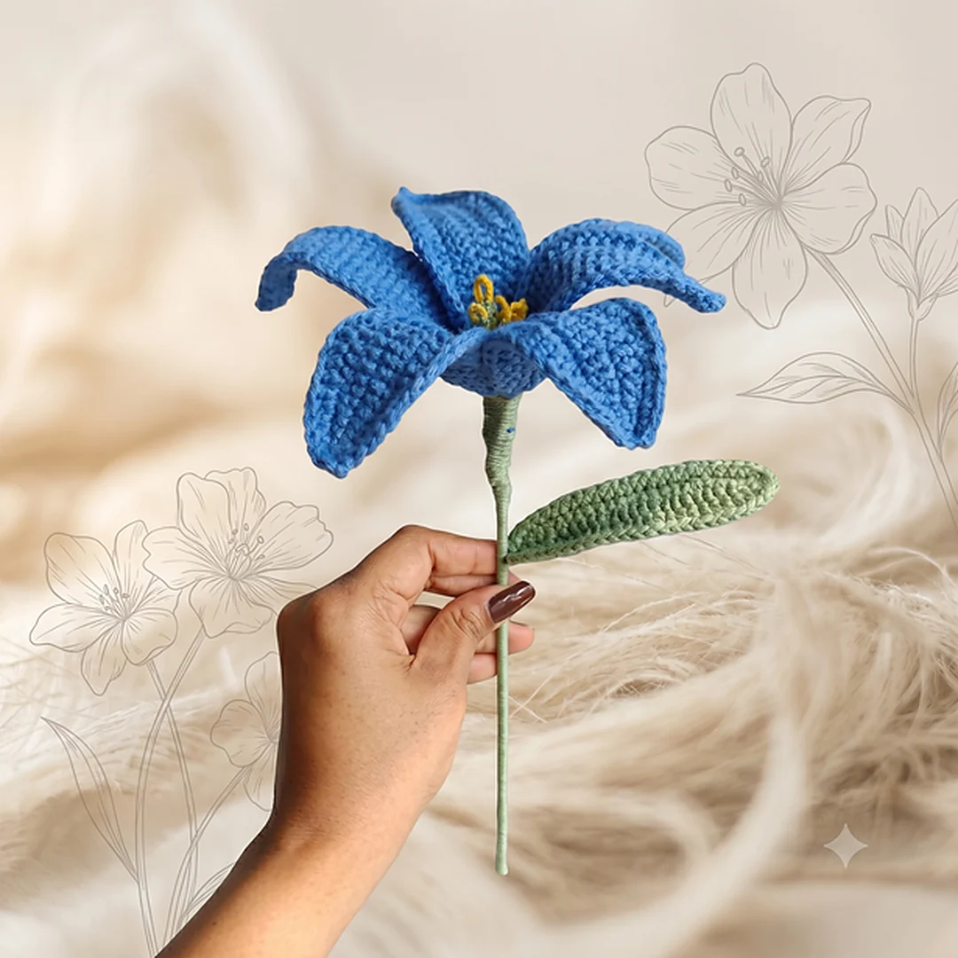 Big Lily - Blue