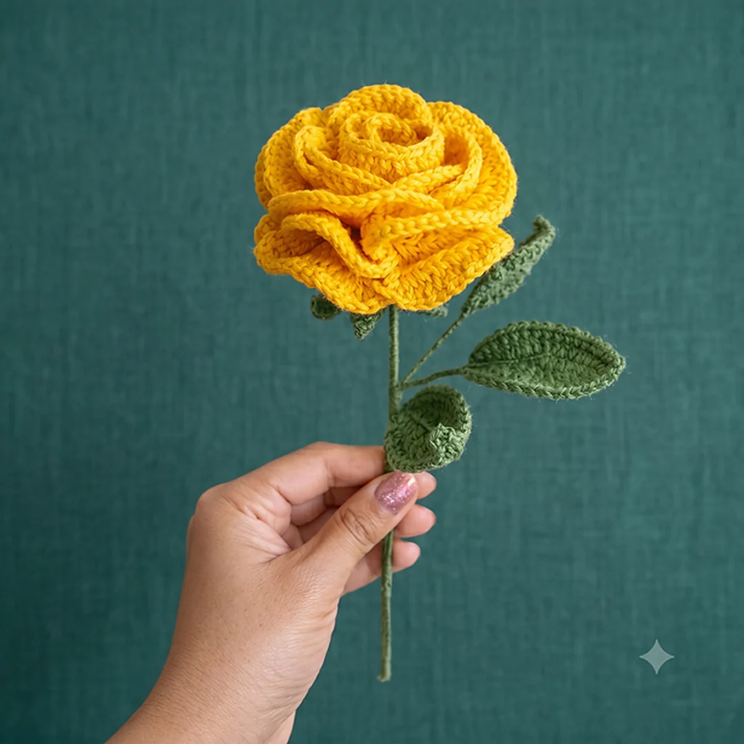Big Rose - Yellow