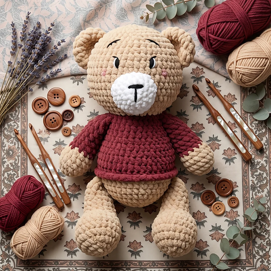Brown Teddy Marron