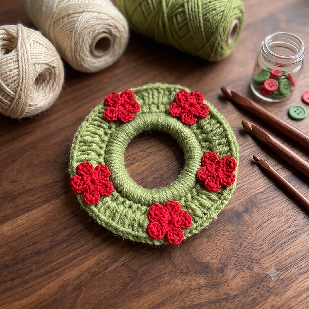 Flower Scrunchies