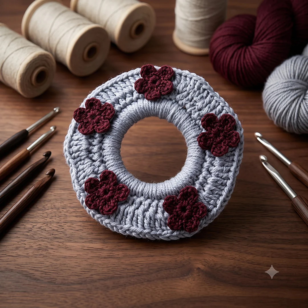 Flower Scrunchies