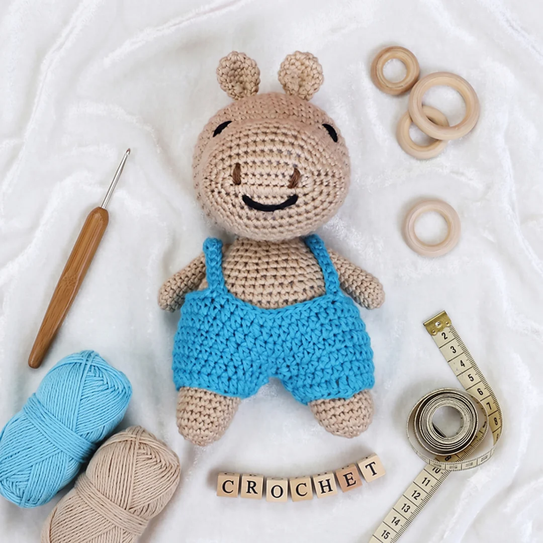 Hippo Brown Blue