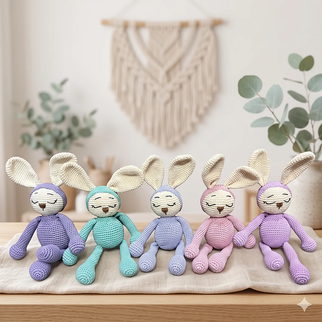 Long Rabbit With Close Eye