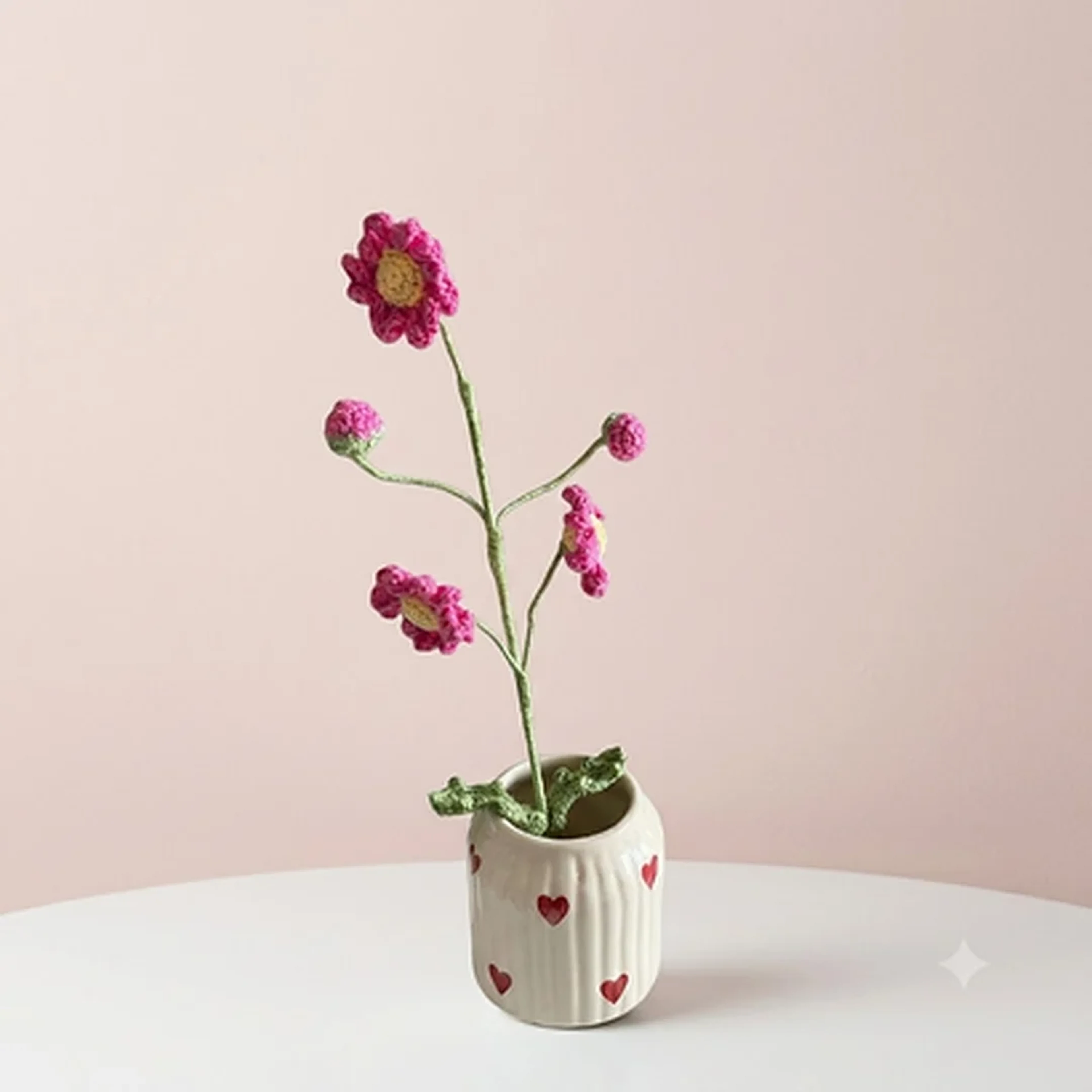 Multi Daisy Stick Pink