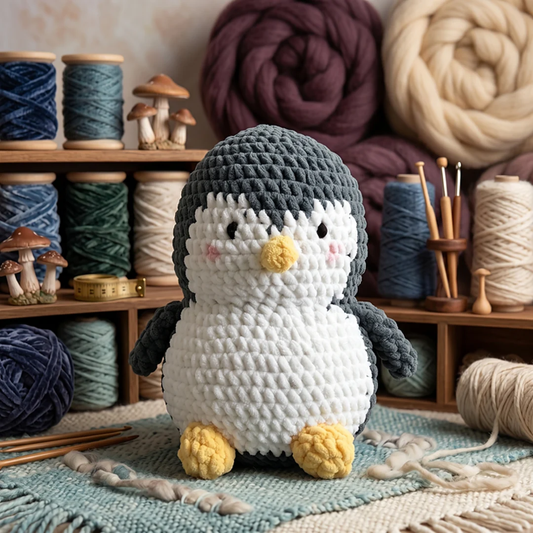 Panguin White And Grey