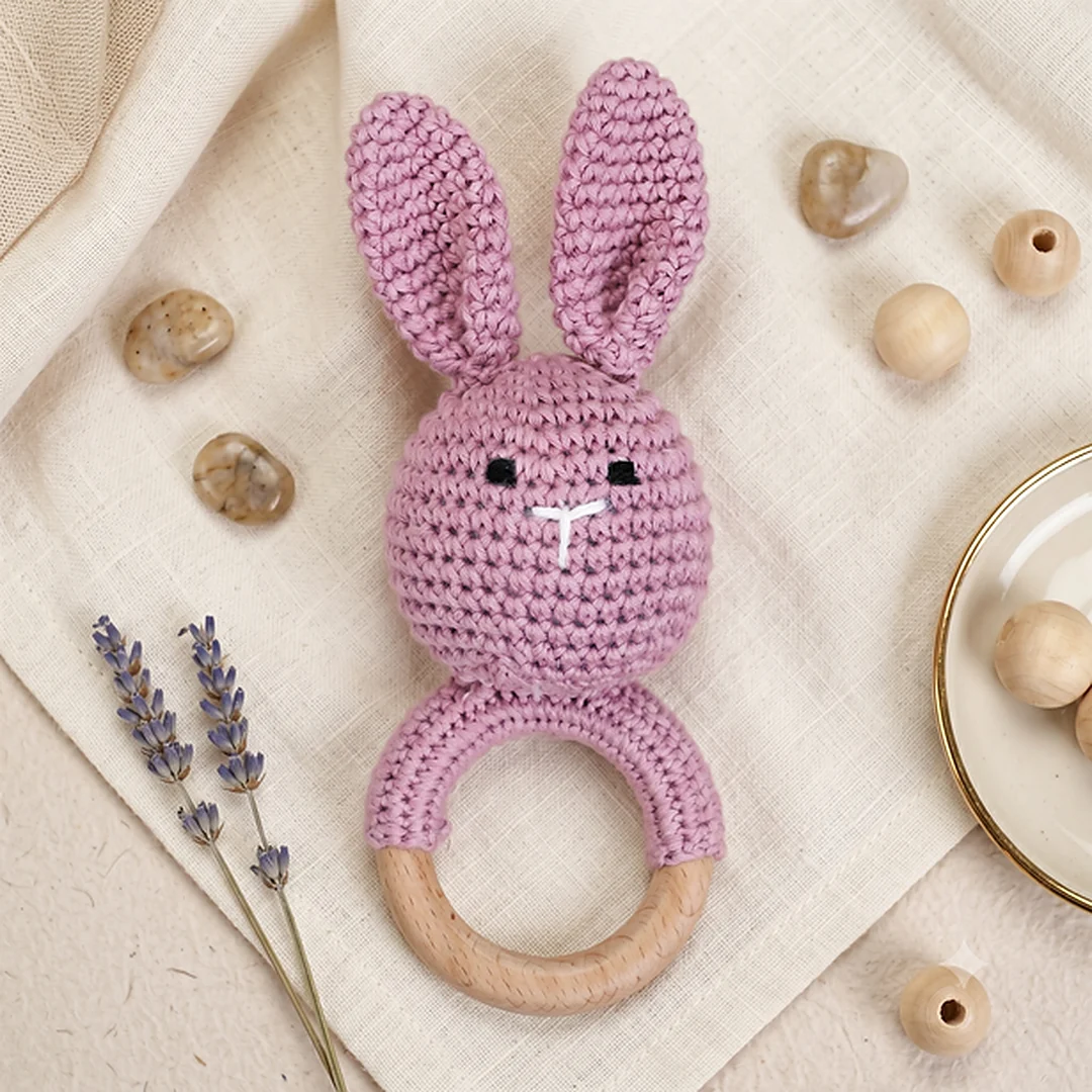 Pink Pastle Rabbit
