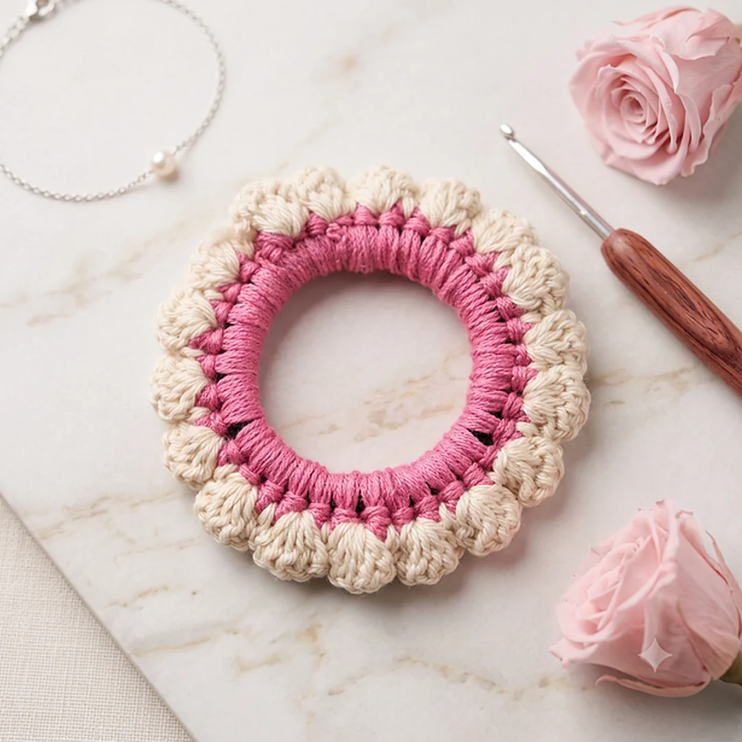 Pink Scrunchie