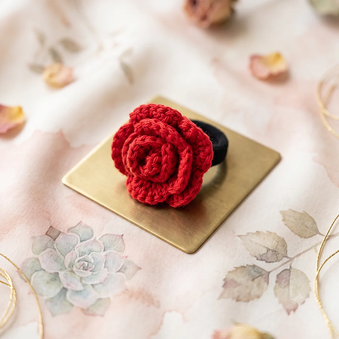 Rose Scrunchie