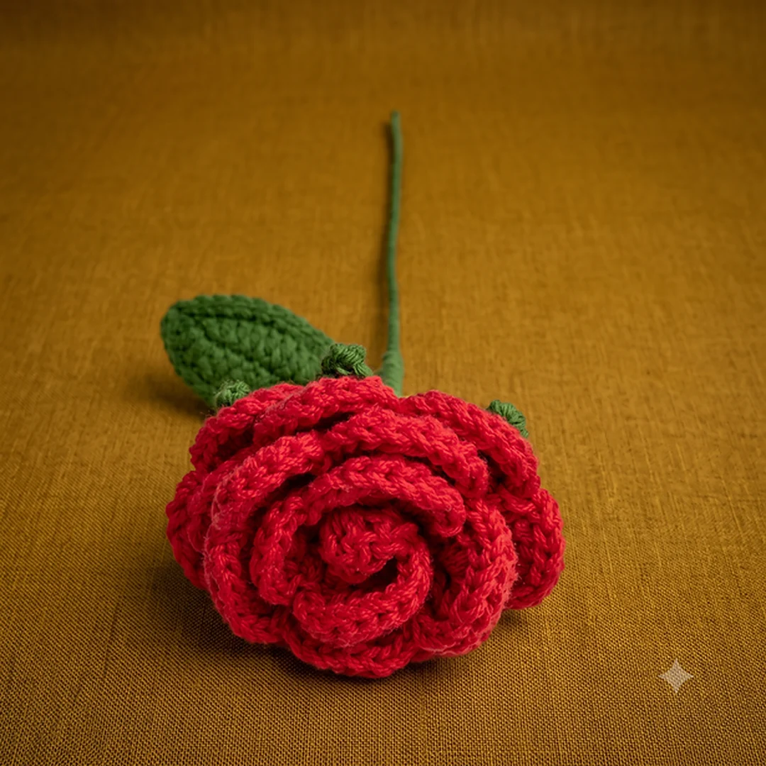Simple Rose - Red