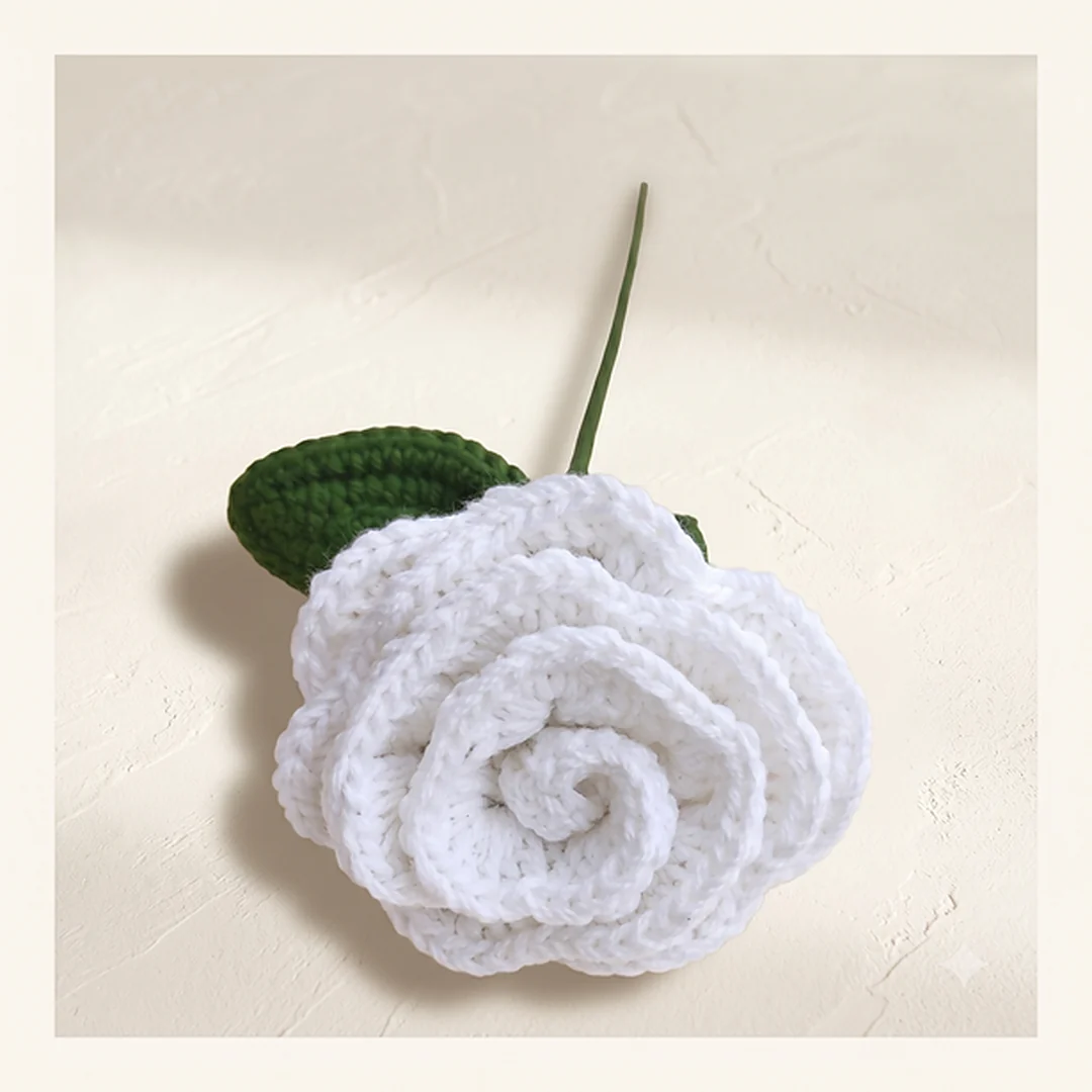 Simple Rose - White
