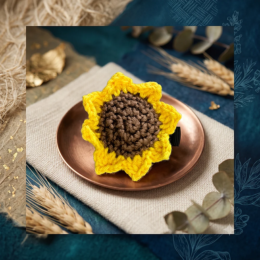 Sunflower Scrunchies